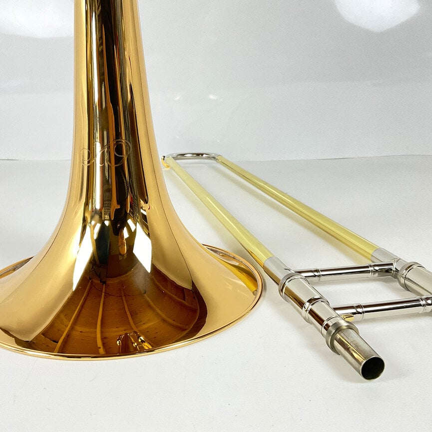 Used XO 1250R-T Bb/F/Gb/D Bass Trombone (SN: EB01539)