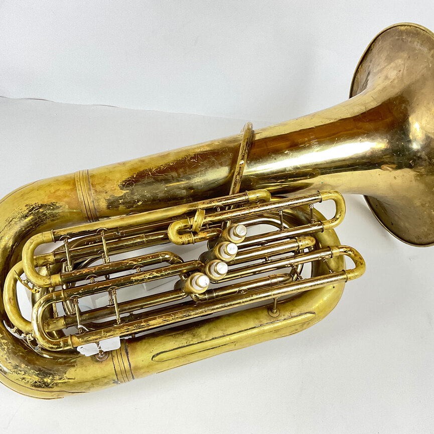 Used Conn 5J BBb Tuba (SN:GC990132)