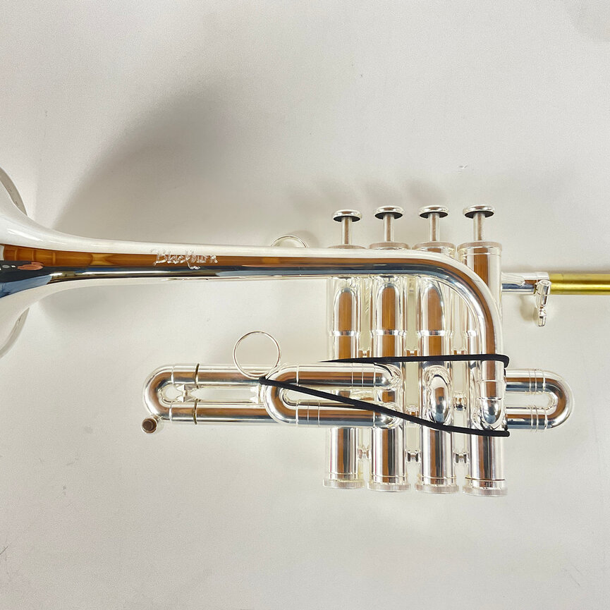 Blackburn Bb/A Piccolo Short Bell Trumpet 4-Valve
