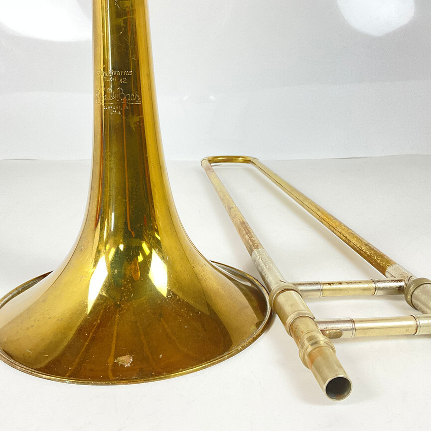 Used Bach 42B Bb/F Tenor Trombone (SN: 47123)