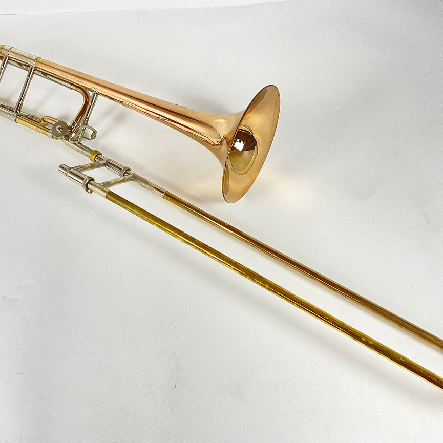 Used Bach 42BOG Bb/F Tenor Trombone (SN: 122357)