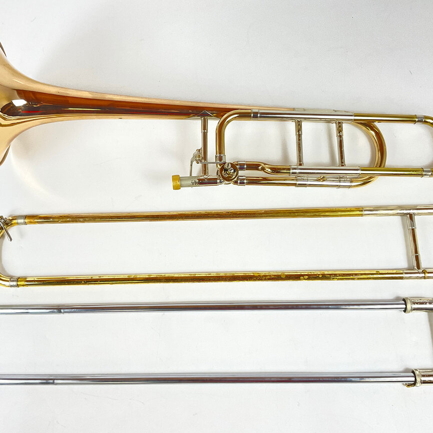 Used Bach 42BOG Bb/F Tenor Trombone (SN: 122357)