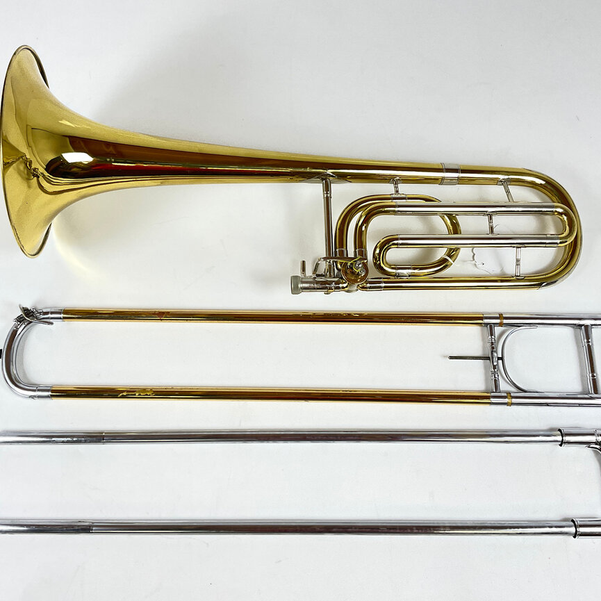 Used Conn "Elkhart" 70H Special Bb/F Bass Trombone (SN: 389402)