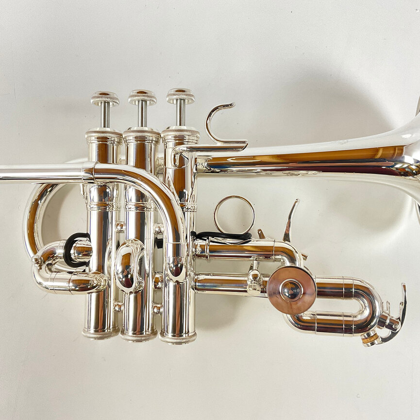 Used Yamaha YTR-9825 Bb/A Piccolo Trumpet (SN: 579758)