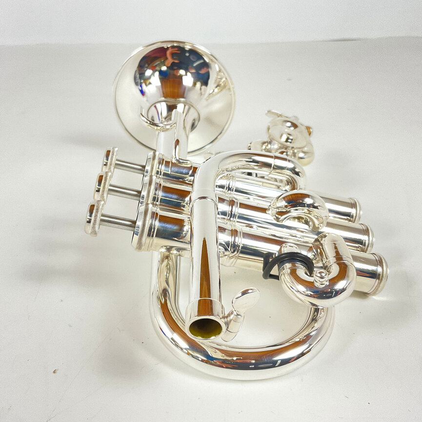 Used Yamaha YTR-9825 Bb/A Piccolo Trumpet (SN: 579758)