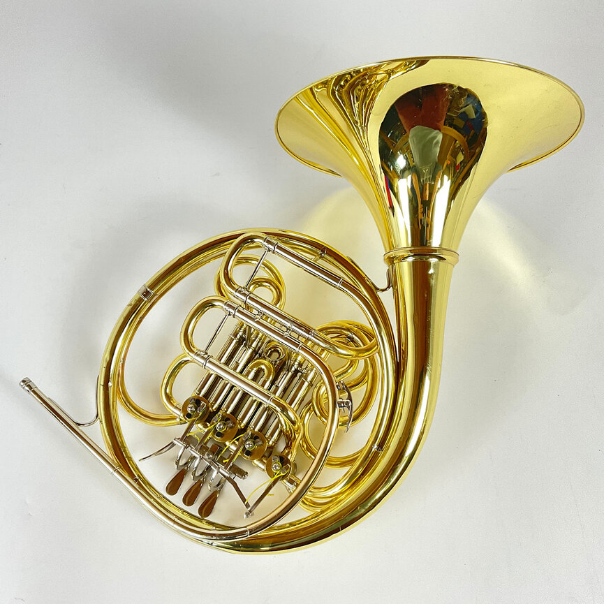 Used Yamaha Custom YHR-87D F/Bb French Horn (SN: 003210)