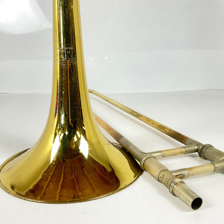 Used Bach 42B Bb/F Tenor Trombone (SN: 46503)