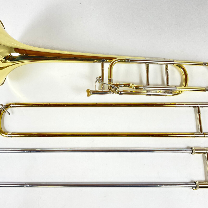 Used Bach 42BO Bb/F Tenor Trombone (SN:20717)
