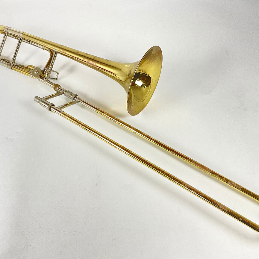 Used Bach 42BO Bb/F Tenor Trombone (SN: 155928)