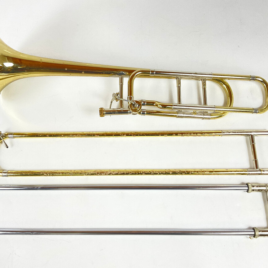 Used Bach 42BO Bb/F Tenor Trombone (SN: 155928)