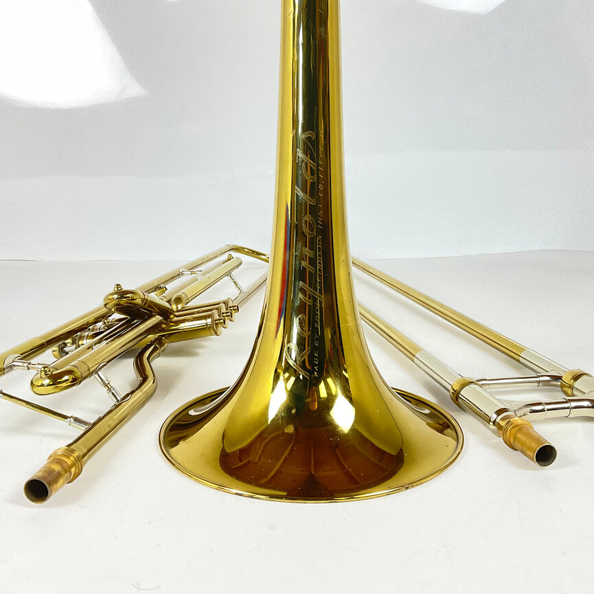 Used Reyonlds Valve/Slide Tenor Trombone (SN: 41464)
