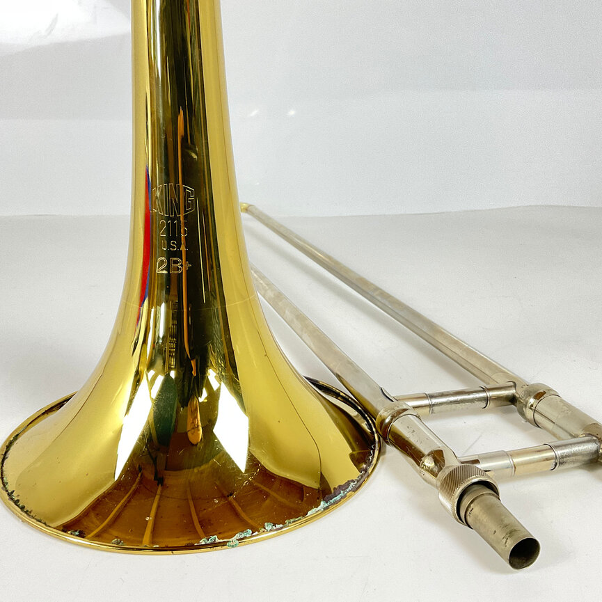 Used King 2B Plus Bb Tenor Trombone (SN: 904100)