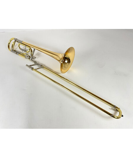 Used Yamaha YSL-820GII Bb/F Tenor Trombone (SN: 763823)