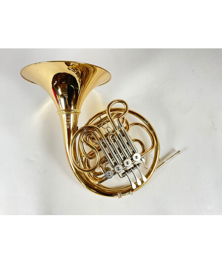 Used Hans Hoyer 802G F/Bb French Horn (SN: 329864M)