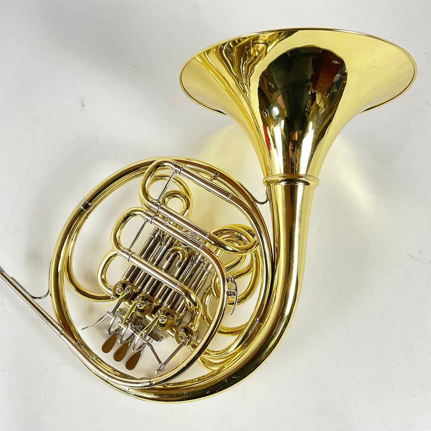Used Yamaha YHR-87D Custom F/Bb French Horn (SN: 004056)