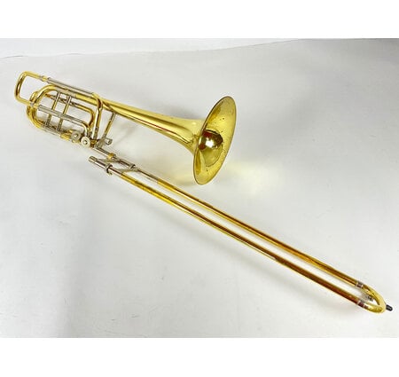 Used Bach 50B3O Bb/F/Gb/D Bass Trombone (SN: 68284)