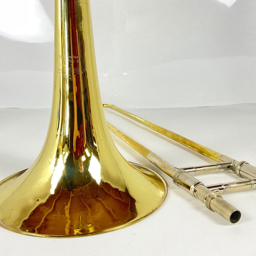 Used Bach 50B3O Bb/F/Gb/D Bass Trombone (SN: 68284)