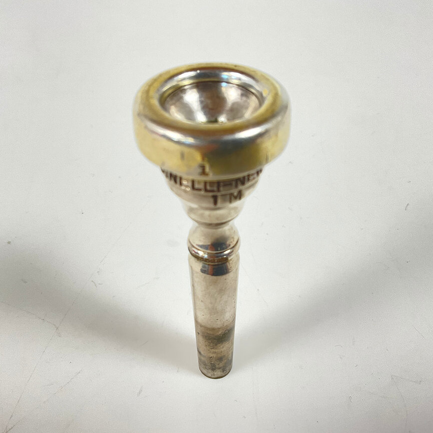 Used Giardinelli 1M Trumpet Mouthpiece, Screw-Rim [42068]