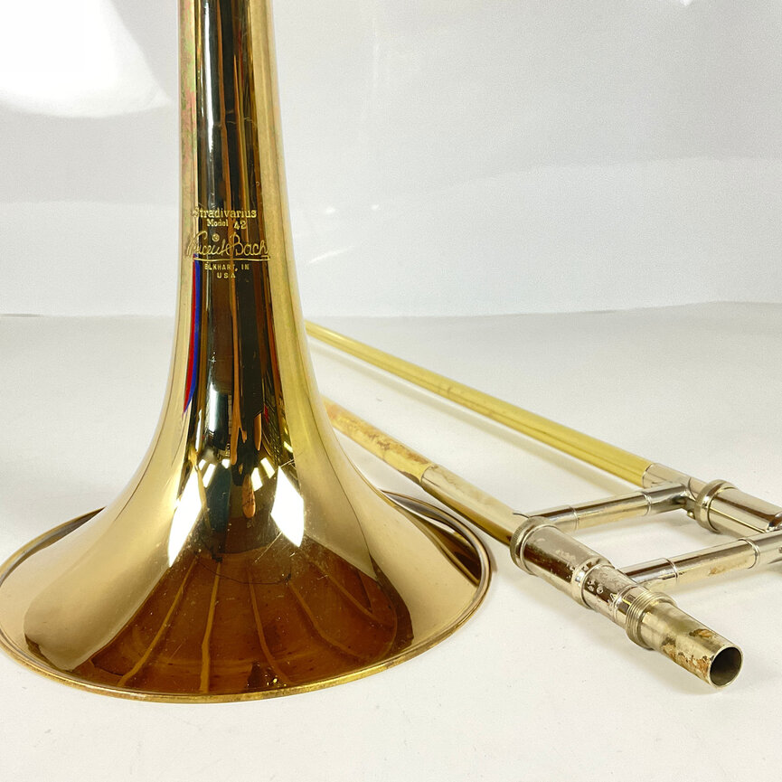 Used Bach 42B Bb/F Tenor Trombone (SN: 77243)