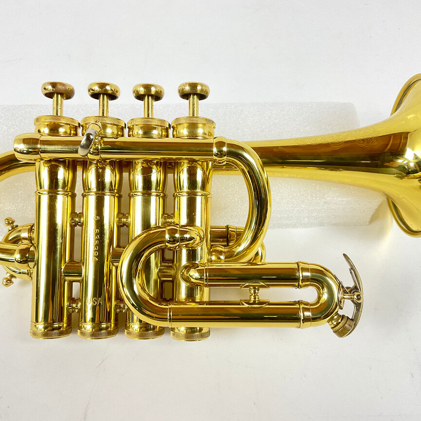 Used Benge "USA" Bb/A Piccolo Trumpet (SN: 5 635394)