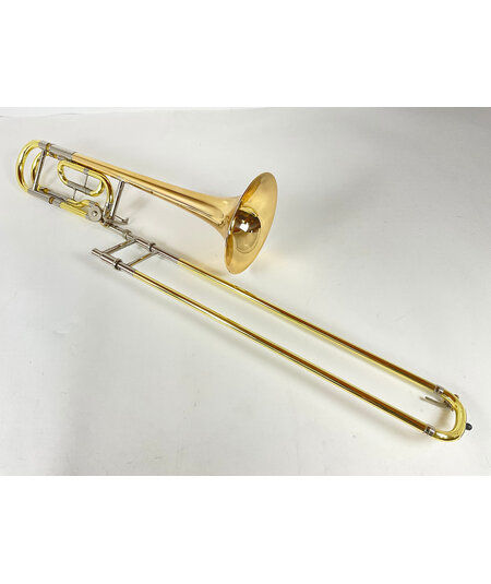 Used Yamaha YSL-842G Bb/F Tenor Trombone (SN: 001516)