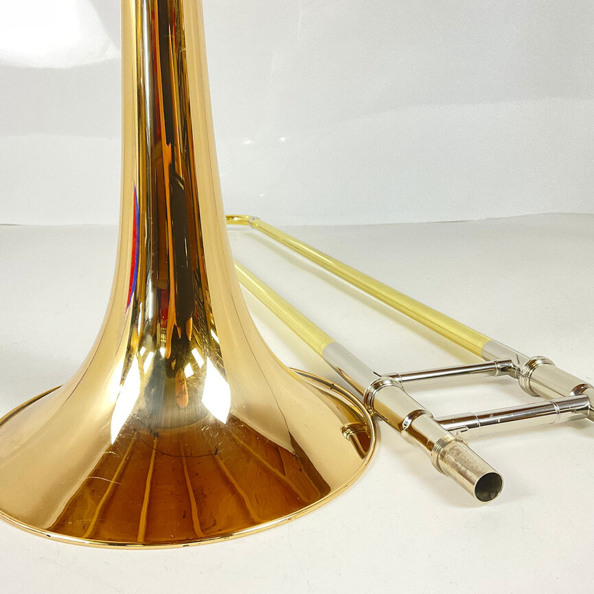 Used Yamaha YSL-842G Bb/F Tenor Trombone (SN: 001516)