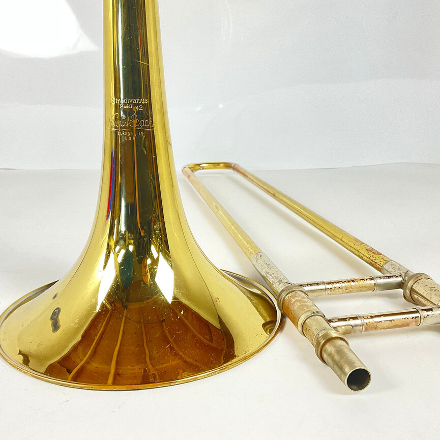 Used Bach 42B Bb/F Tenor Trombone (SN: 52255)