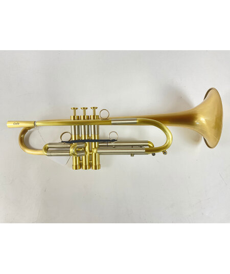 Galileo Giolo model Bb Trumpet, Scratch Lacquer Finish (140mm bell)