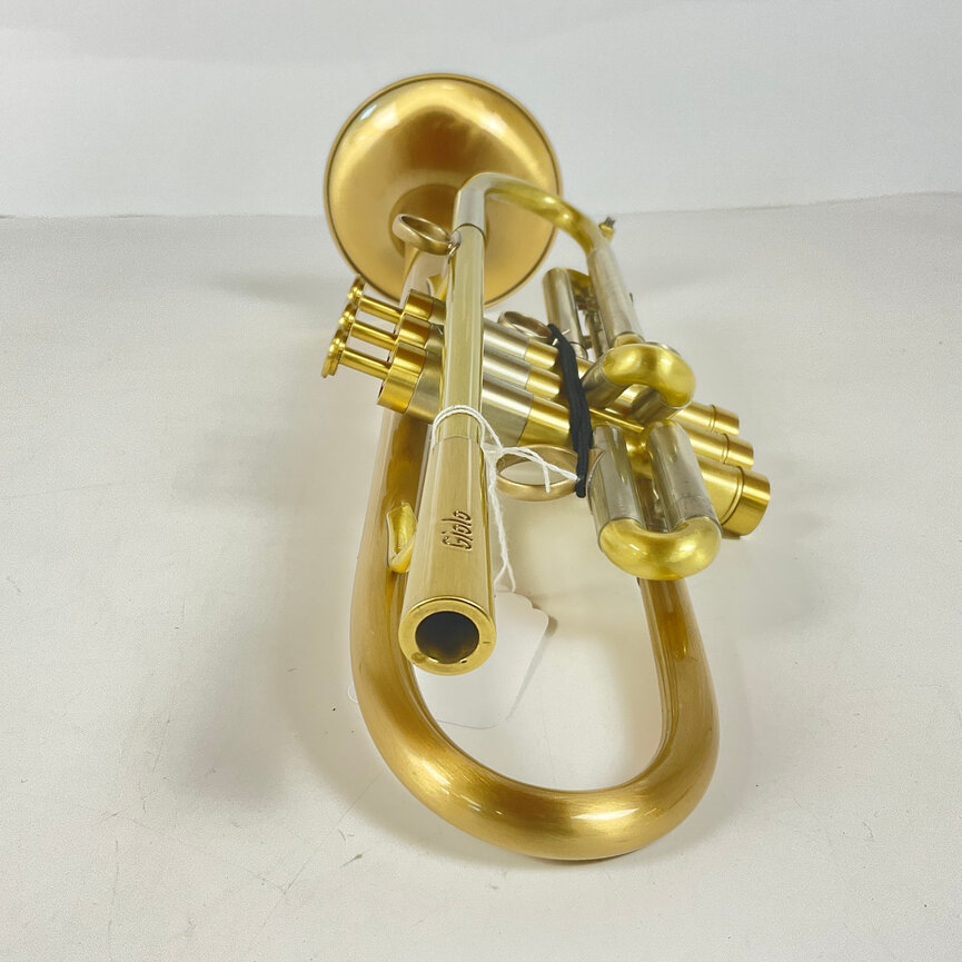 Galileo Giolo model Bb Trumpet, Scratch Lacquer Finish (140mm bell)
