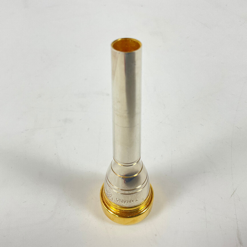 Used Yamaha 11B4 Trumpet, Heavyweight Gold-Plated Rim [42258]
