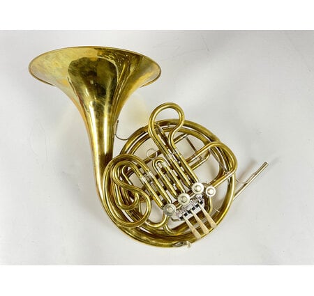 Used King Fidelio F/Bb Double French Horn (SN: 714204)