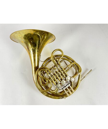 Used King Fidelio F/Bb Double French Horn (SN: 714204)