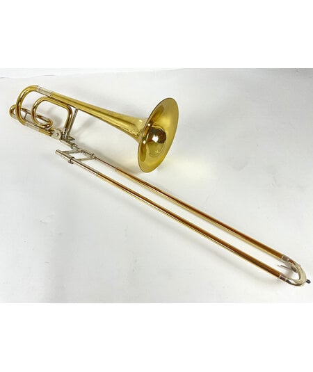 Used Conn Elkhart 71H Bb/F Bass Trombone (SN: M15270)
