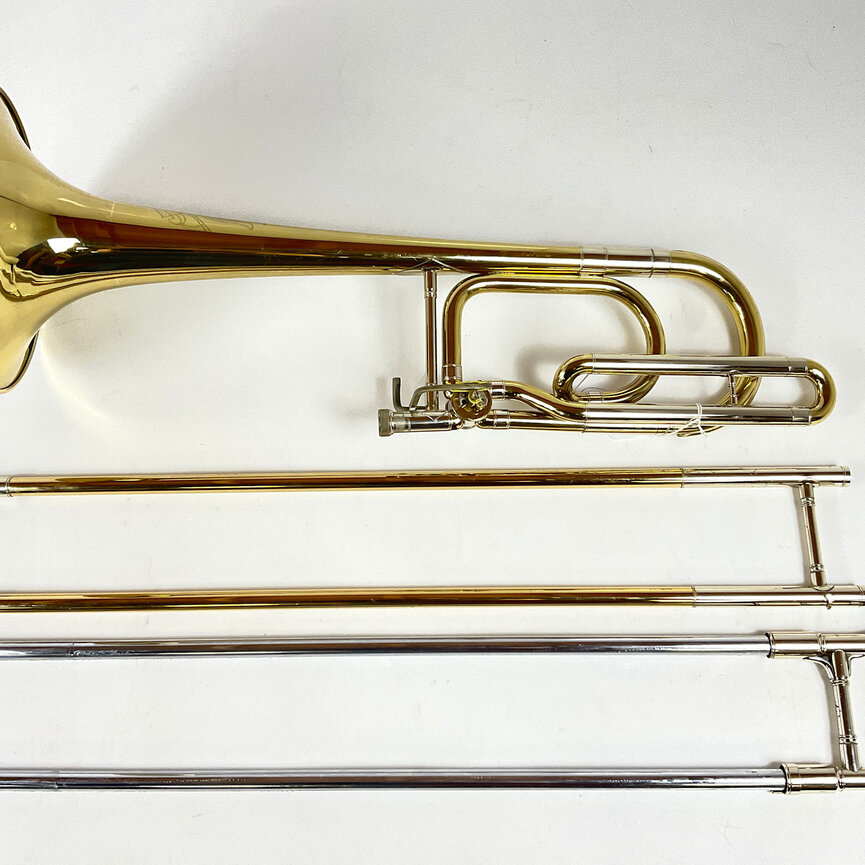 Used Conn Elkhart 71H Bb/F Bass Trombone (SN: M15270)