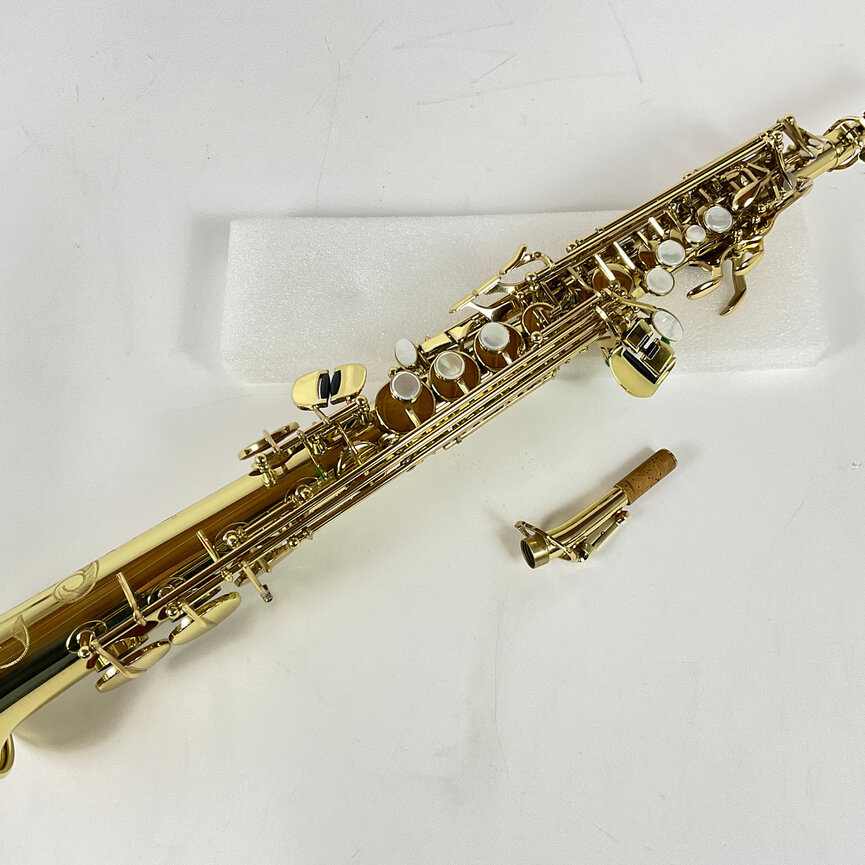 Used Selmer Series III Bb Soprano Saxophone (SN: N.658894)