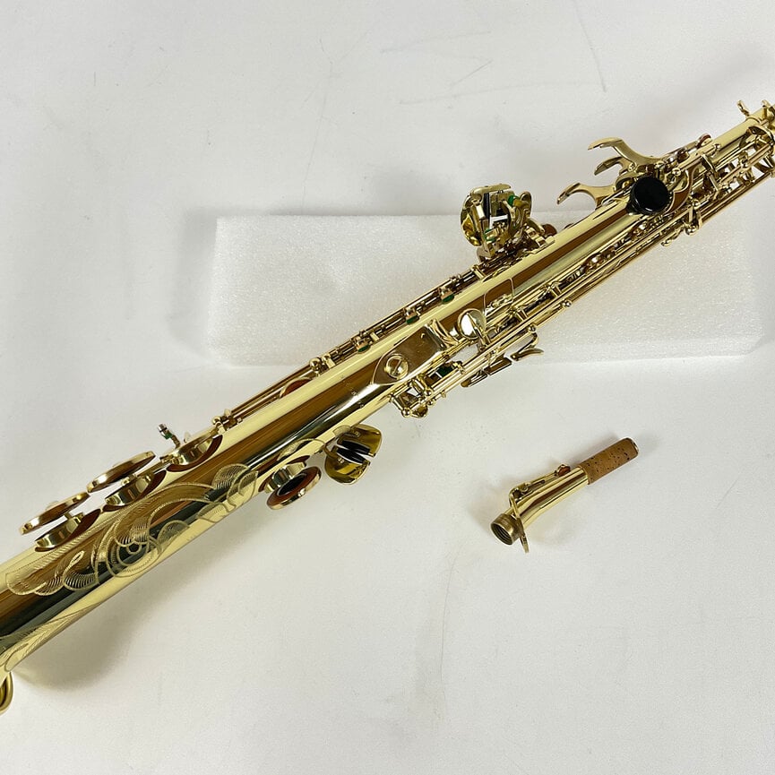 Used Selmer Series III Bb Soprano Saxophone (SN: N.658894)