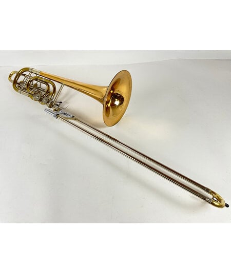 Used Holton TR-181 Bb/F/Gb/D Independent Bass Trombone (SN: 599739)
