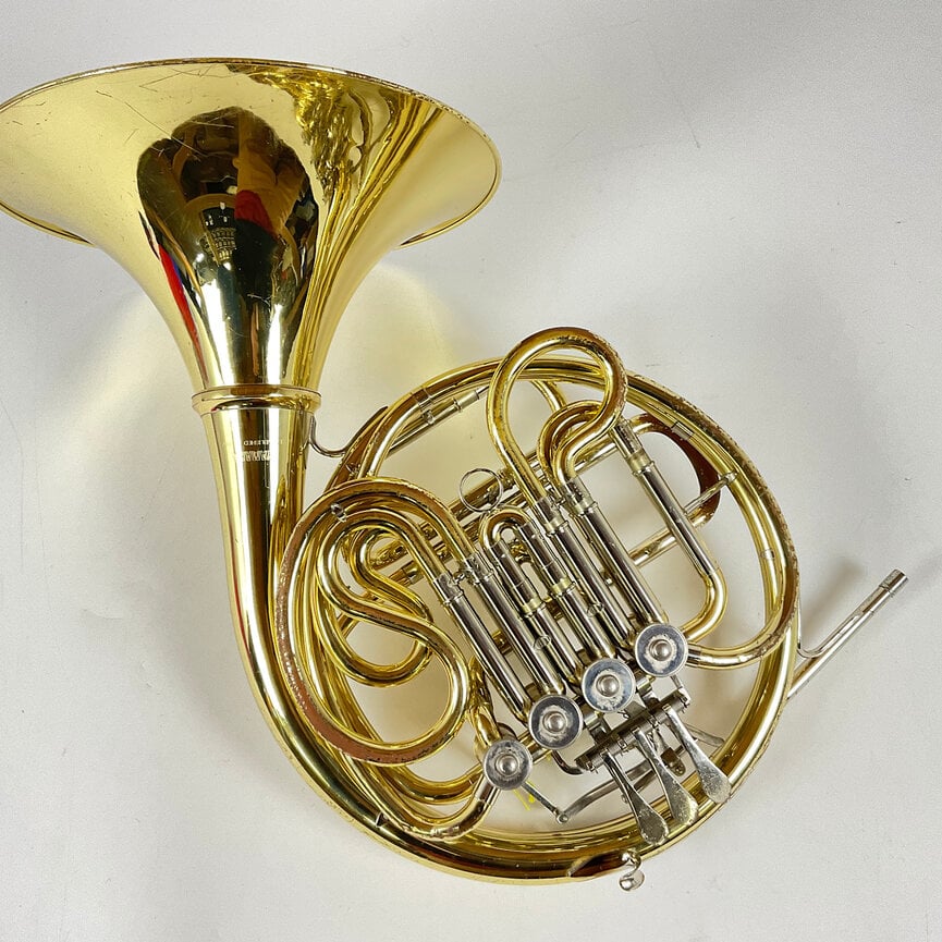 Used Yamaha 567D F/Bb Double French Horn (SN: 009957)