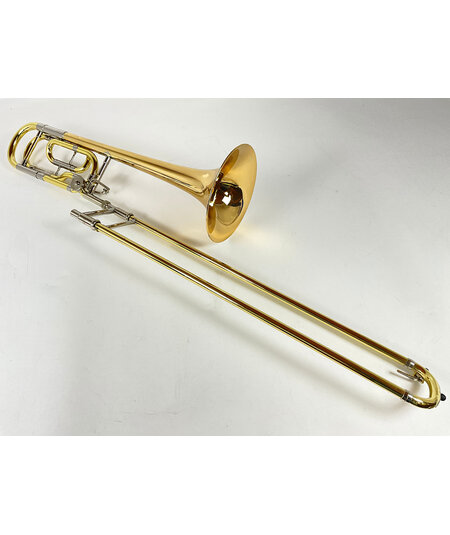 Used Yamaha YSL-820GII Bb/F Tenor Trombone (SN: 619449)
