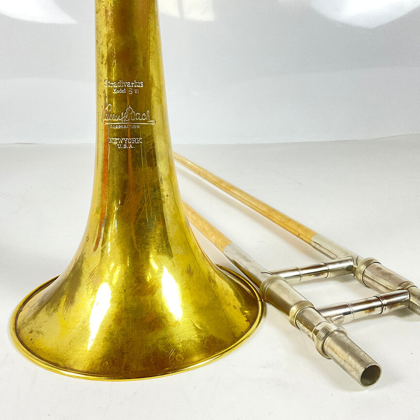 Used Bach New York 6 (VI) Bb Tenor Trombone (SN: 1306)