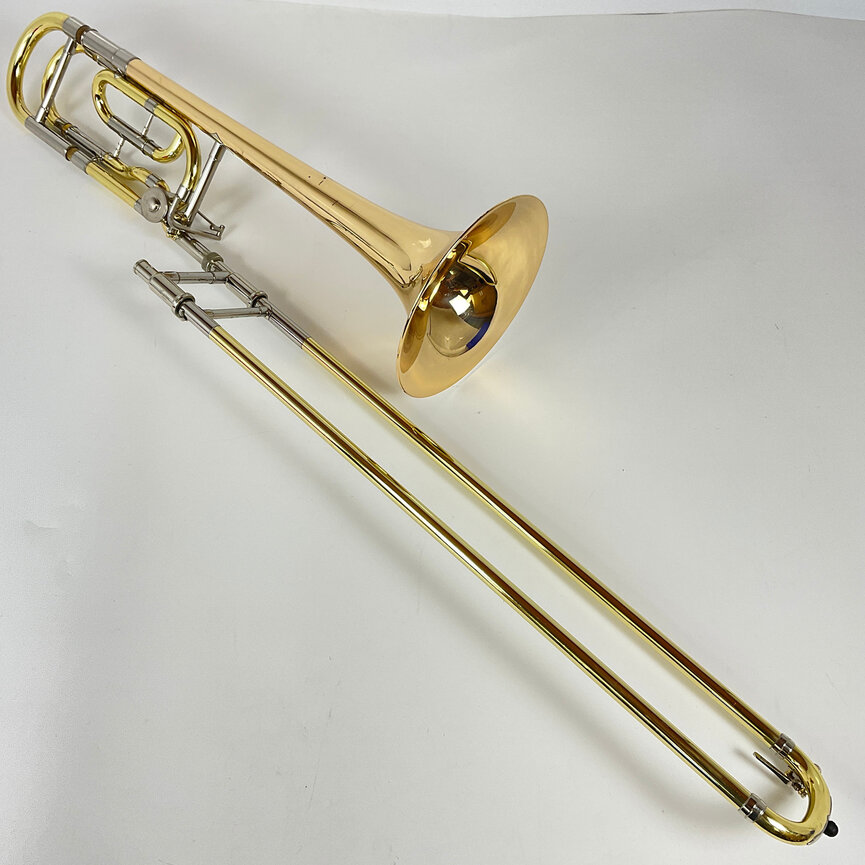 Used Yamaha YSL-8420G Bb/F Trombone (SN: 002348)