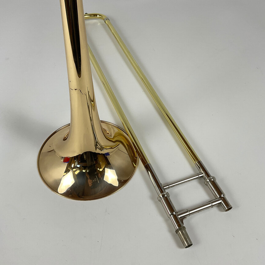 Used Yamaha YSL-8420G Bb/F Trombone (SN: 002348)