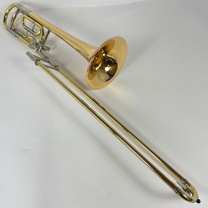 Used Yamaha YSL-820GII Bb/F Tenor Trombone (SN: 335116)