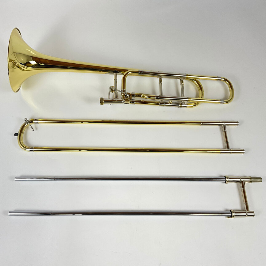 Used Bach 42BO Bb/F Tenor Trombone (SN: 184495)