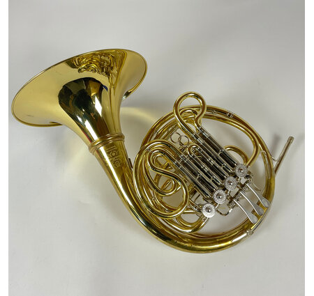Used Hans Hoyer 4802K F/Bb Double French Horn (SN: 312114L)