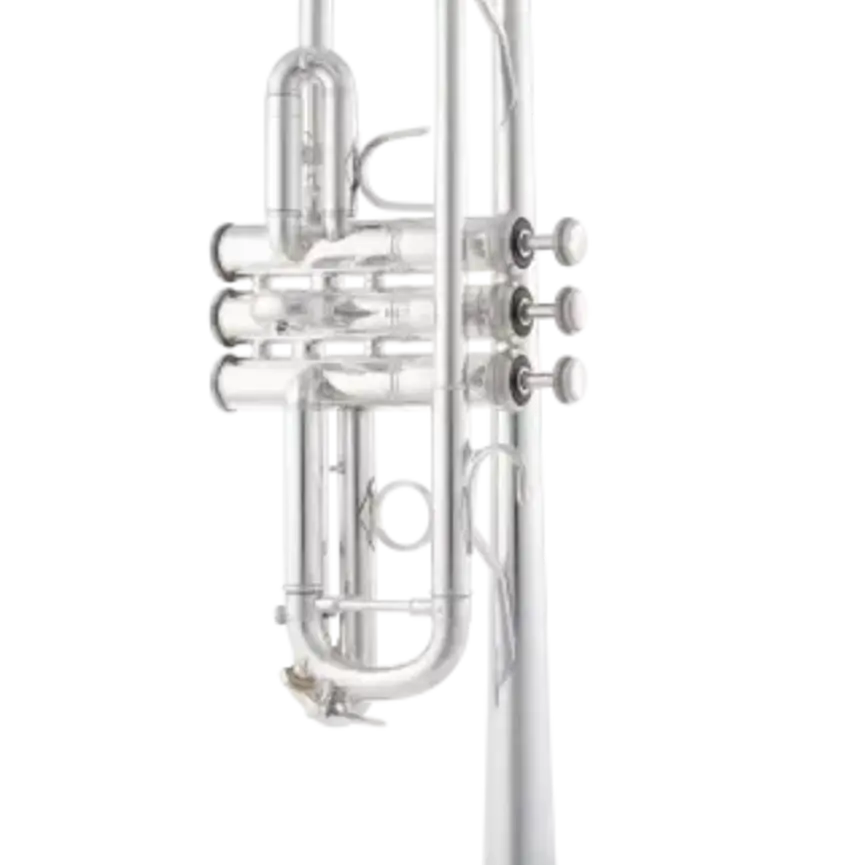 Bach Stradivarius Trumpet in C, Silver Plate C190SL229F
