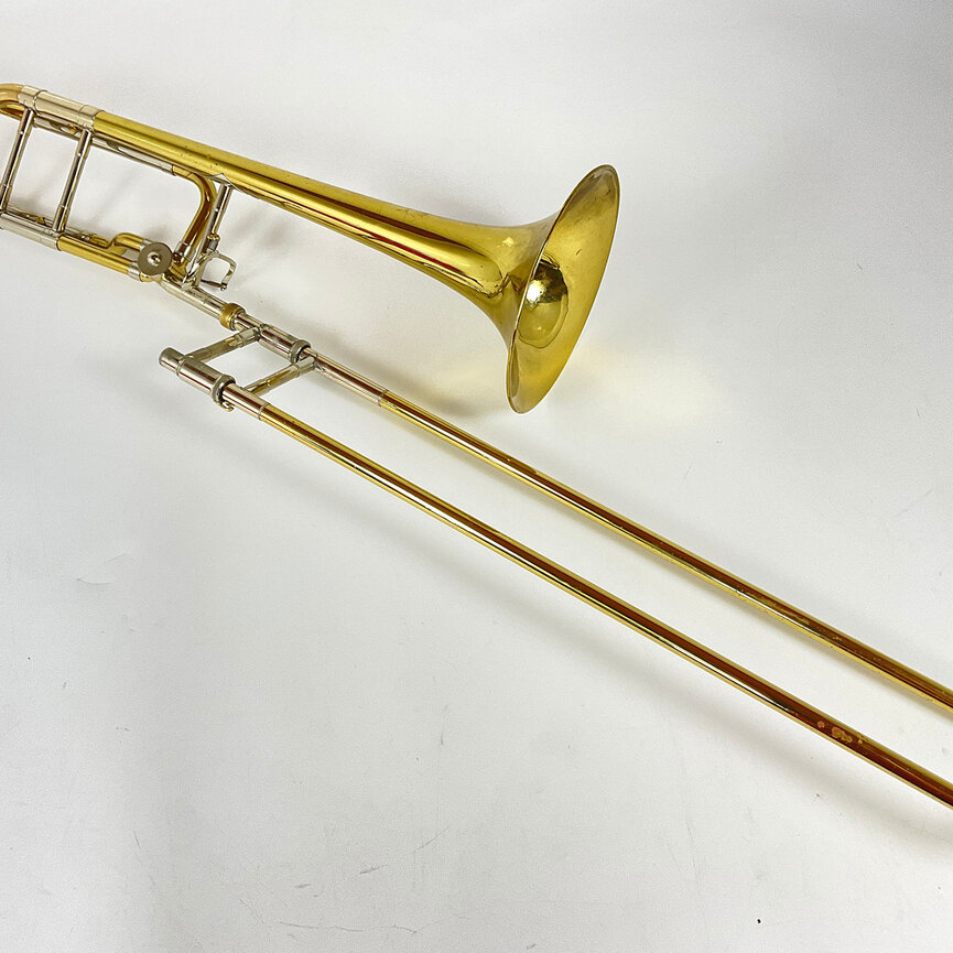 Used Bach 42BO Bb/F Tenor Trombone (SN: 130070)