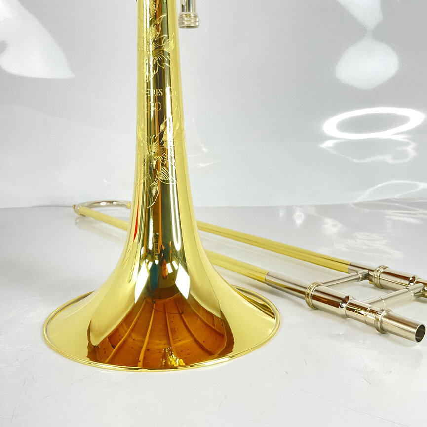 Demo S.E. Shires Q Series TBQ30YR Bb/F Tenor Trombone (SN: Q18428)