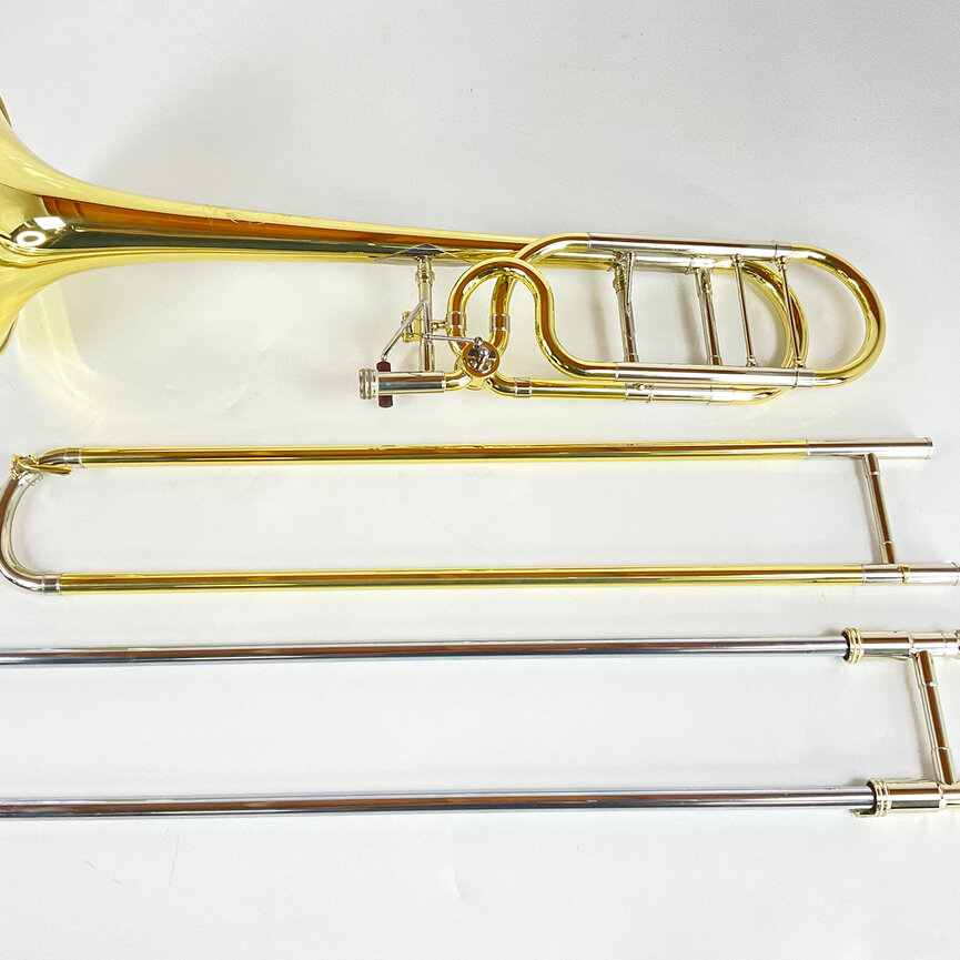 Demo S.E. Shires Q Series TBQ30YR Bb/F Tenor Trombone (SN: Q18428)