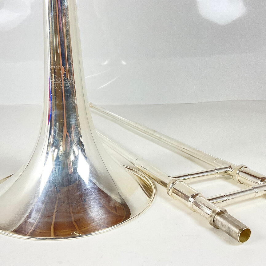 Used Bach 42BOS Bb/F Tenor Trombone (SN :220641)